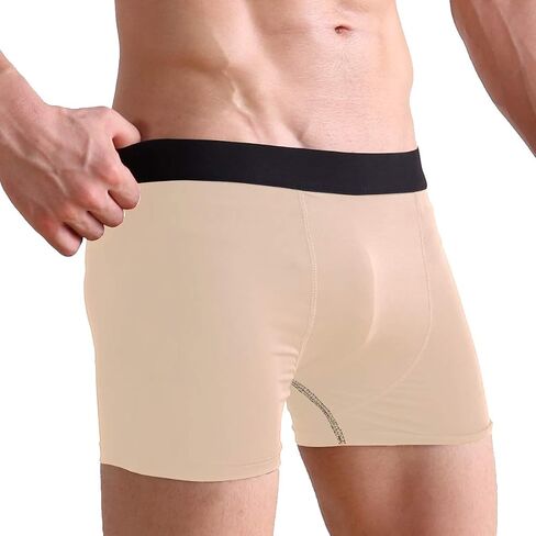 ZZKKO التنين الجمجمة اللاما رجل سراويل داخلية للرجال تنفس تمتد الملاكم جذع مع الحقيبة S-XXL in Kuwait