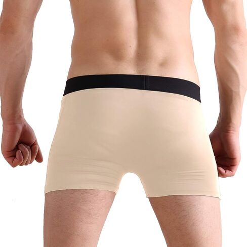 ZZKKO التنين الجمجمة اللاما رجل سراويل داخلية للرجال تنفس تمتد الملاكم جذع مع الحقيبة S-XXL in Kuwait