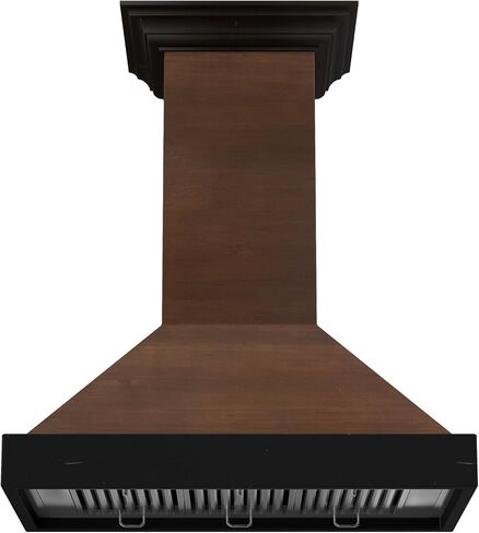 ZLINE 30 in. 400 CFM Designer Series Wooden Wall Mount Range Hood (KBAR-30) in Saudi Arabia