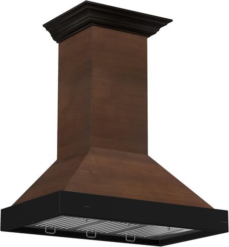 ZLINE 30 in. 400 CFM Designer Series Wooden Wall Mount Range Hood (KBAR-30) in Saudi Arabia