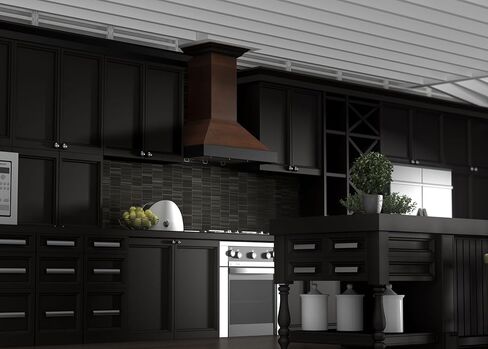 ZLINE 30 in. 400 CFM Designer Series Wooden Wall Mount Range Hood (KBAR-30) in Saudi Arabia