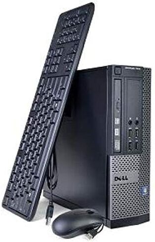 Dell Optiplex 7010 SFF Computer Desktop PC (Intel Core i5-3470, 8GB Ram, 500GB, HDD, DVD-RW, WiFi Keyboard Mouse) 17in LCD Monitor Brands Vary, Windows 10 (Renewed) in Saudi Arabia