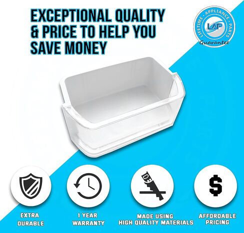 UPGRADED Lifetime Appliance DA97-12935A Door Shelf Basket Bin Compatible with Samsung Refrigerator in Saudi Arabia
