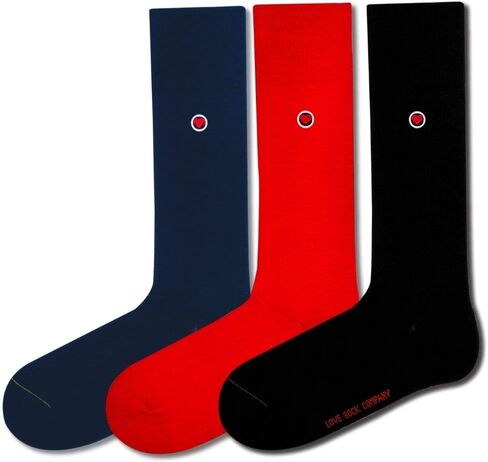 3 pack Men's Bundle Premium Colorful Funky Patterned Men's Dress Socks in Saudi Arabia