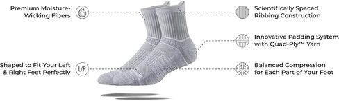Strideline mens Premium Athletic Socks in Saudi Arabia
