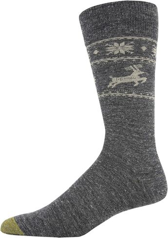 Gold Toe mens Holiday Novelty Dress Crew Socks, 2 Pairs in Saudi Arabia