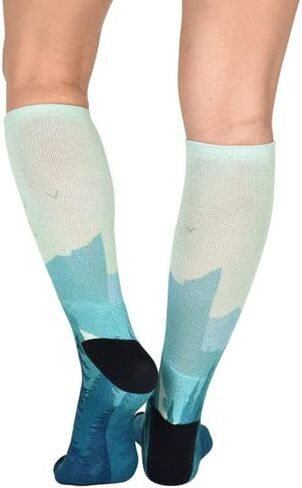 Sierra Socks Evergreen Pattern Unisex Socks in Kuwait