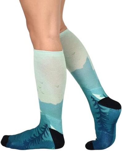 Sierra Socks Evergreen Pattern Unisex Socks in Kuwait