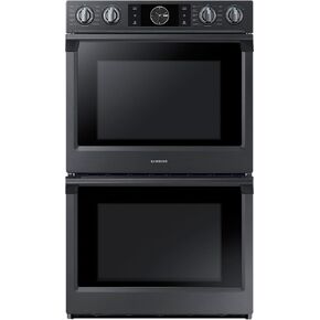 Samsung Appliance NV51K7770DG 30" 10.2 cu. ft. Total Capacity Electric Double Wall Oven with Top Broiler, in Black Stainless Steel in Saudi Arabia