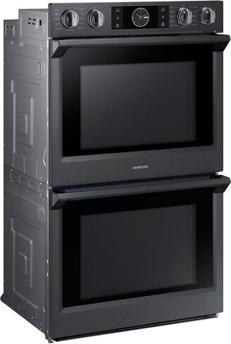 Samsung Appliance NV51K7770DG 30" 10.2 cu. ft. Total Capacity Electric Double Wall Oven with Top Broiler, in Black Stainless Steel in Saudi Arabia