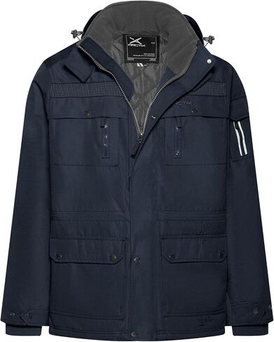 Arctix Men's Performance Tundra Jacket With Added Visibility, Blue Night, 3X-Large Tall in Saudi Arabia