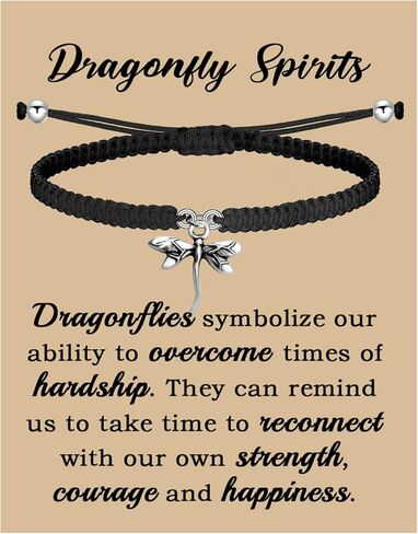 MAOFAED Dragonfly Gift Dragonfly Lover Gift Motivation Gift Dragonfly Lover Gift Dragonfly Jewelry in Kuwait