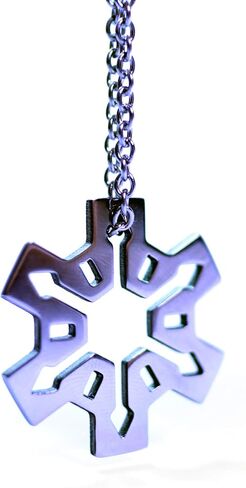 Pokemon Necklace - Time Gear - Stainless Steel - Handmade - Length 18+2" in Saudi Arabia