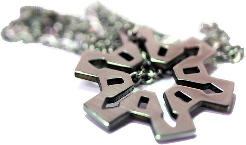 Pokemon Necklace - Time Gear - Stainless Steel - Handmade - Length 18+2" in Saudi Arabia
