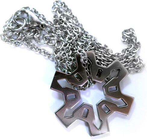 Pokemon Necklace - Time Gear - Stainless Steel - Handmade - Length 18+2" in Saudi Arabia