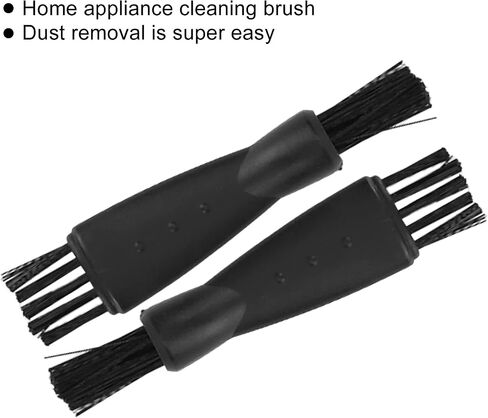 100 Pcs Shaver Brush, Electric Shaver Cleaning Brushes Razor Cleaner Set, Double Sided Trimmer Clipper Brush Cleaner Set with PP Handle for All Kinds of Small Appliances in Saudi Arabia