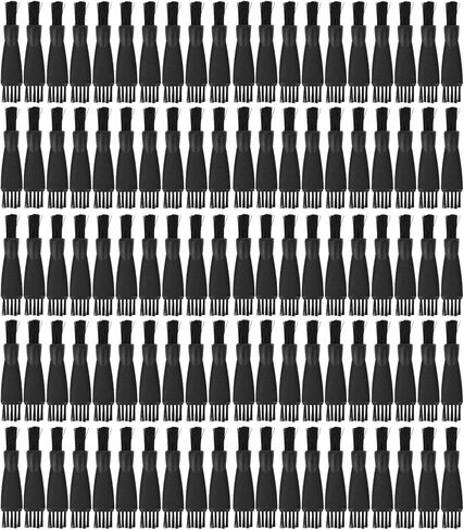 100 Pcs Shaver Brush, Electric Shaver Cleaning Brushes Razor Cleaner Set, Double Sided Trimmer Clipper Brush Cleaner Set with PP Handle for All Kinds of Small Appliances in Saudi Arabia
