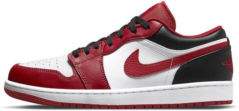 Jordan Mens Jordan 1 Low 553558 163 Bulls - Size 11.5 in Saudi Arabia