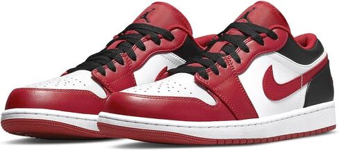 Jordan Mens Jordan 1 Low 553558 163 Bulls - Size 11.5 in Saudi Arabia