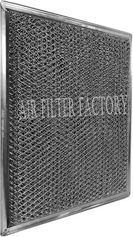 2-Pack Air Filter Factory Replacement For GE WB02X10700 9 X 10.5 X 3/32 Inches Range Hood Grease Filters in Saudi Arabia