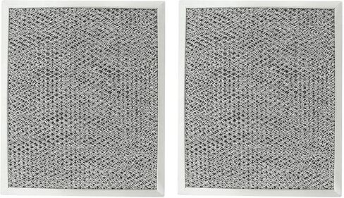 HASMX 9" x 10-1/2" x 3/32" Range Hood Grease Filter for GE WB2X8253 WB02X10700 WB02X8253 WB2X8406 Replacement Range Hood Vent Filter, Activated Charcoal Filter (2-Pack) in Saudi Arabia