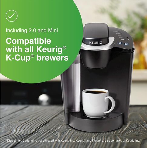 24-Pack Cleaning pods Compatible with Keurig Coffee Machines. Cleans Brewing Chamber. Removes old coffee residue. Enhances Coffee Taste. By Caffenu in Kuwait