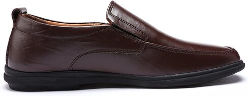 USANDY Men's Driving Shoes Premium Genuine Leather Fashion Slipper Casual Slip On Loafers Shoes in Saudi Arabia