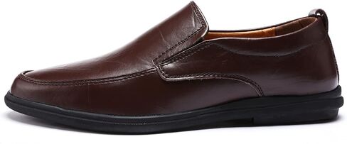 USANDY Men's Driving Shoes Premium Genuine Leather Fashion Slipper Casual Slip On Loafers Shoes in Saudi Arabia