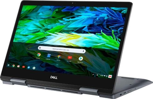 Dell Inspiron 2-in-1 14" Full HD Touch-Screen Chromebook - Intel Core i3, 4GB Memory, 128GB eMMC Solid State Drive Urban Gray Chrome OS in Saudi Arabia