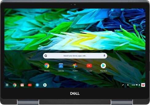 Dell Inspiron 2-in-1 14" Full HD Touch-Screen Chromebook - Intel Core i3, 4GB Memory, 128GB eMMC Solid State Drive Urban Gray Chrome OS in Saudi Arabia