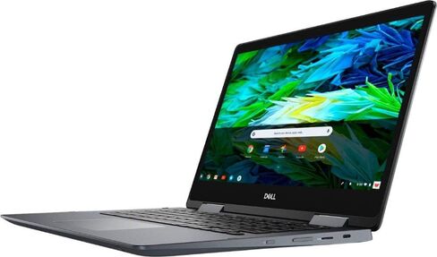 Dell Inspiron 2-in-1 14" Full HD Touch-Screen Chromebook - Intel Core i3, 4GB Memory, 128GB eMMC Solid State Drive Urban Gray Chrome OS in Saudi Arabia