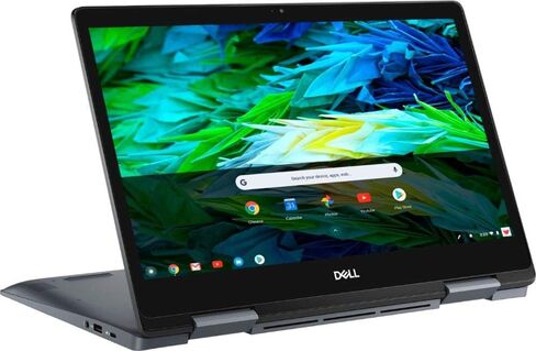 Dell Inspiron 2-in-1 14" Full HD Touch-Screen Chromebook - Intel Core i3, 4GB Memory, 128GB eMMC Solid State Drive Urban Gray Chrome OS in Saudi Arabia