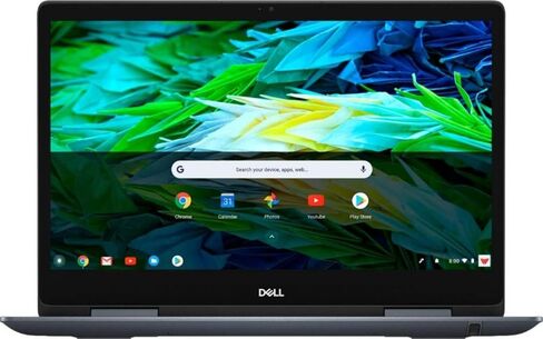 Dell Inspiron 2-in-1 14" Full HD Touch-Screen Chromebook - Intel Core i3, 4GB Memory, 128GB eMMC Solid State Drive Urban Gray Chrome OS in Saudi Arabia