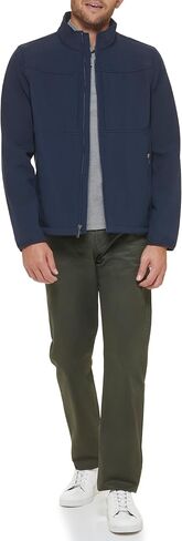 Dockers Men's Clean Zip-up Softshell Jacket in Saudi Arabia
