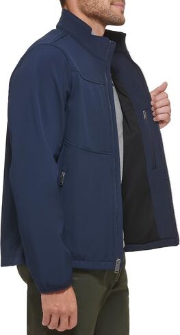 Dockers Men's Clean Zip-up Softshell Jacket in Saudi Arabia