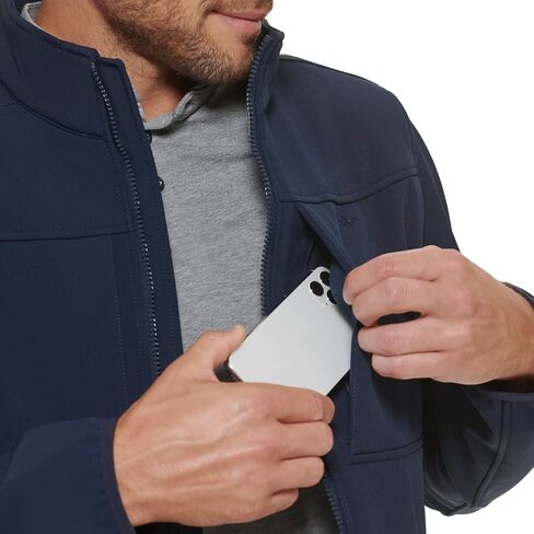 Dockers Men's Clean Zip-up Softshell Jacket in Saudi Arabia