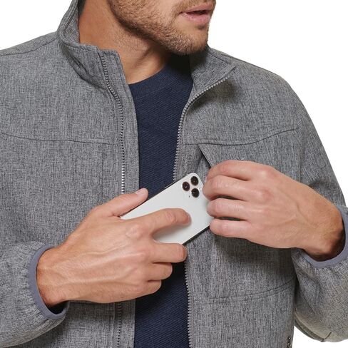 Dockers Men's Clean Zip-up Softshell Jacket in Saudi Arabia
