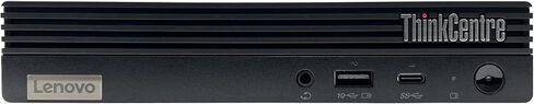Lenovo ThinkCentre M70q Mini Desktop Computer - 10th Gen Intel Core i5-10400T 6-Core up to 3.60 GHz CPU, 32GB DDR4 RAM, 256GB NVMe SSD, Intel UHD Graphics 630, WiFi 6 + Bluetooth 5.1, Windows 10 Pro in Saudi Arabia