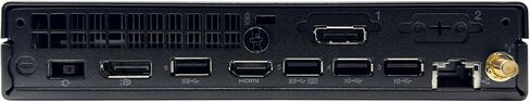 Lenovo ThinkCentre M70q Mini Desktop Computer - 10th Gen Intel Core i5-10400T 6-Core up to 3.60 GHz CPU, 32GB DDR4 RAM, 256GB NVMe SSD, Intel UHD Graphics 630, WiFi 6 + Bluetooth 5.1, Windows 10 Pro in Saudi Arabia