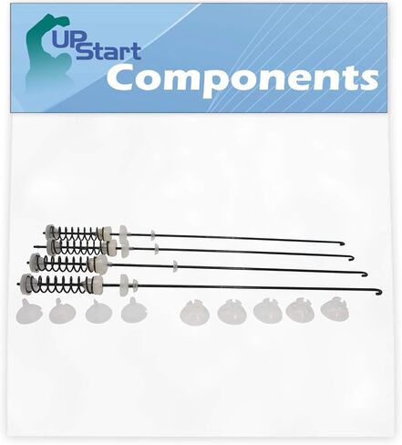 4-Pack W10780048 Washer Suspension Kit Replacement for Kenmore/Sears 110.5072010 Washer - Compatible with W10257088 Washing Machine Suspension Rods in Saudi Arabia