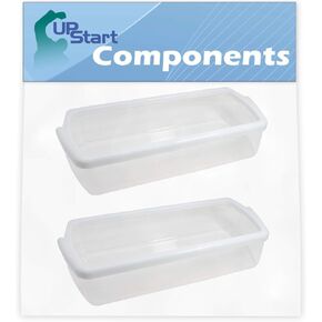 2-Pack W10321304 Refrigerator Door Bin Replacement for Kenmore/Sears 106.51103110 Refrigerator - Compatible with WPW10321304 Door Bin in Saudi Arabia