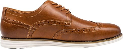 Vostey Men's Dress Shoes Leather Casual Dress Shoes for Men Leather Business Oxford Shoes for Men in Kuwait