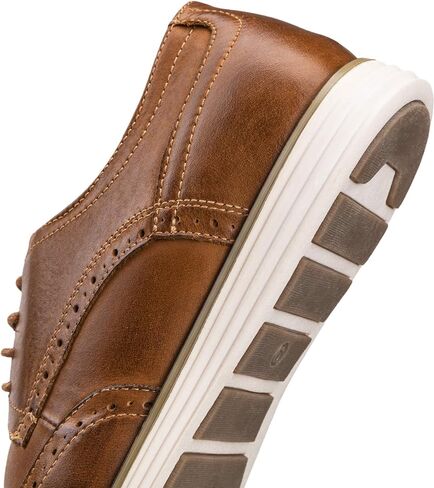 Vostey Men's Dress Shoes Leather Casual Dress Shoes for Men Leather Business Oxford Shoes for Men in Kuwait
