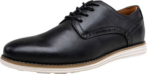 Vostey Men's Dress Shoes Leather Casual Dress Shoes for Men Leather Business Oxford Shoes for Men in Kuwait