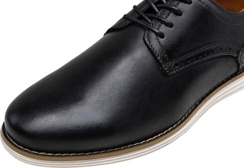 Vostey Men's Dress Shoes Leather Casual Dress Shoes for Men Leather Business Oxford Shoes for Men in Kuwait