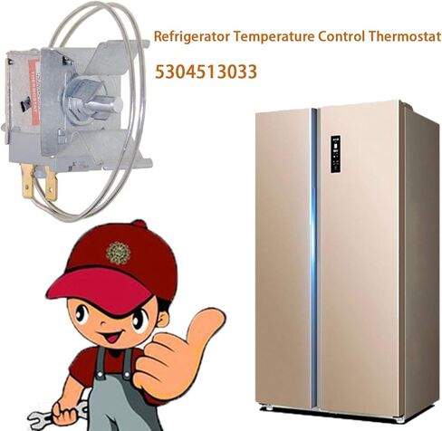 5304513033 Refrigerator Thermostat Compatible With Frigidaire Kenmore - Replaces 5304503436 in Saudi Arabia