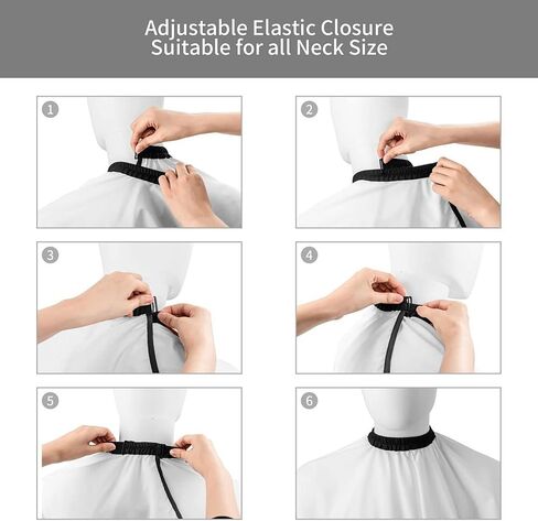 Custom Waterproof Barber Cape, Add Your Photo Text Personalized Barbershop Salon Cape for Men, Customized Hair Cutting Cape in Saudi Arabia