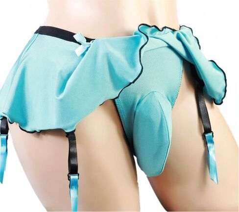 aishani Sissy Pouch Panties Men's Skirted Mooning Bikini Briefs Girly Underwear Sexy for Men in Saudi Arabia