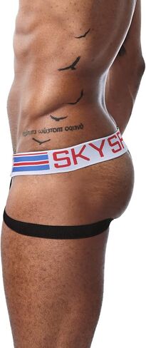 SKYSPER Men's Jock Strap Athletic Supporter For Men Sexy Jockstrap Male Underwear in Kuwait