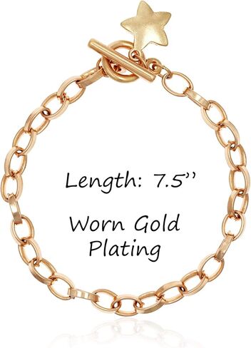 بومينا الذهب سلسلة سميكة تبديل سوار حلقة تسلق الكوبية ربط سوار القرص ستار القلب سحر سوار للنساء الرجال in Kuwait